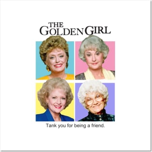 Golden Girls Thank You For Being a Friend Posters and Art